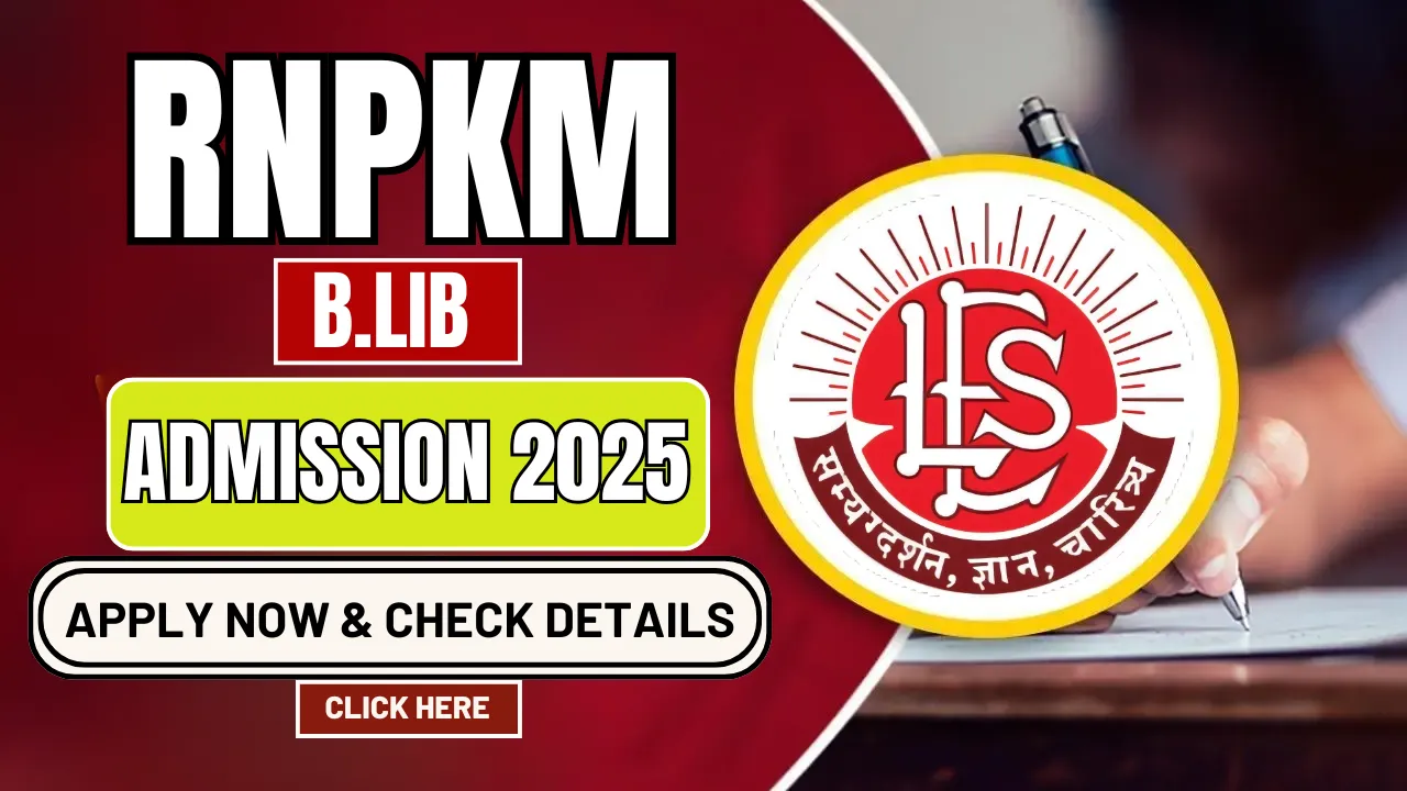 RNPKM B.Lib Admission 2025