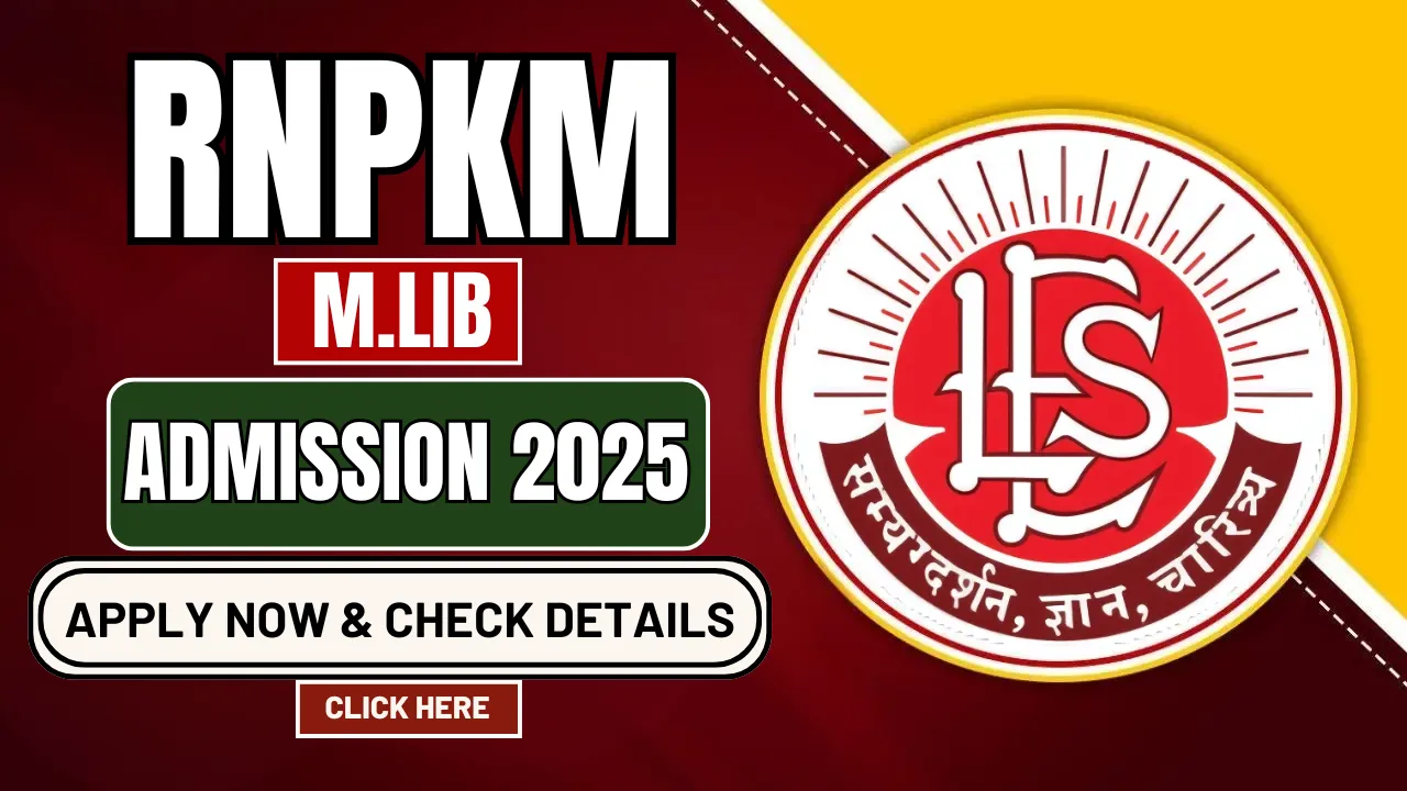 RNPKM M.Lib Admission 2025